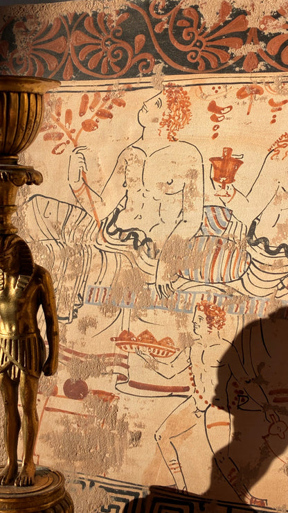 Grand Tour Pottery Wall Picture