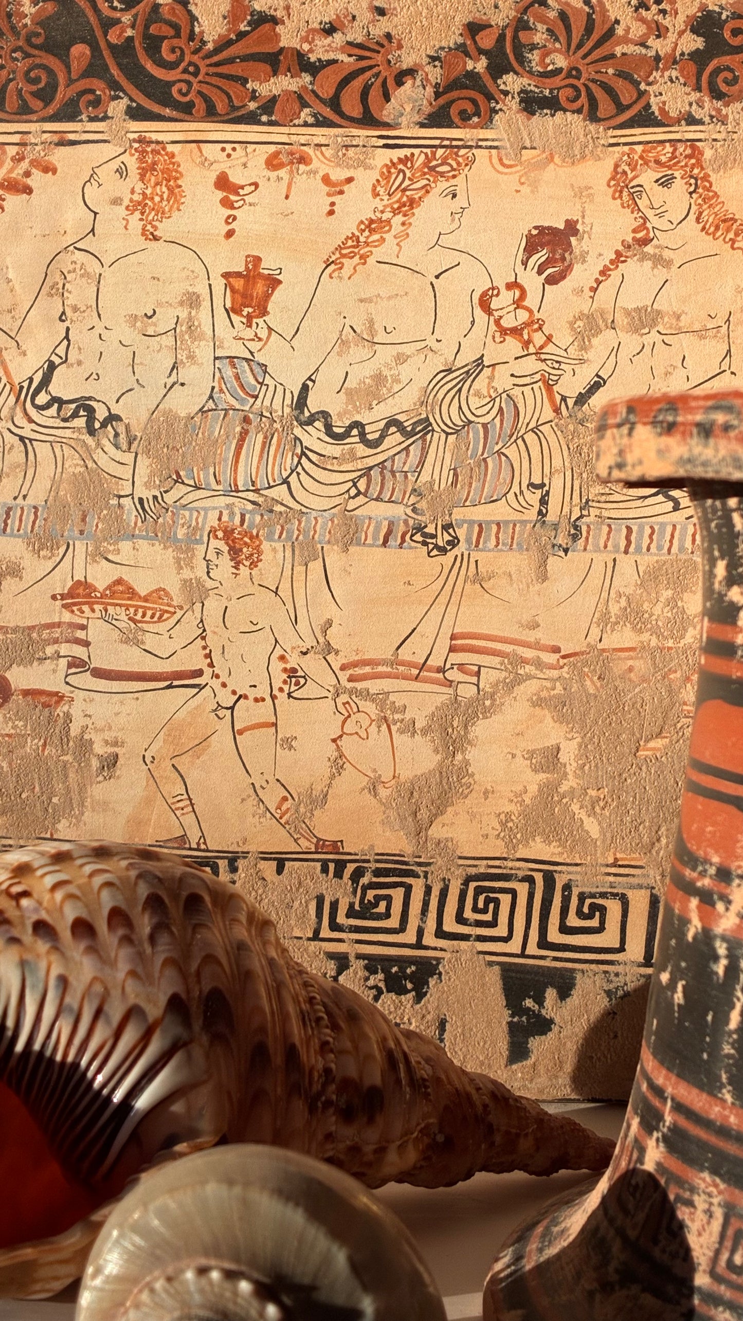 Grand Tour Pottery Wall Picture