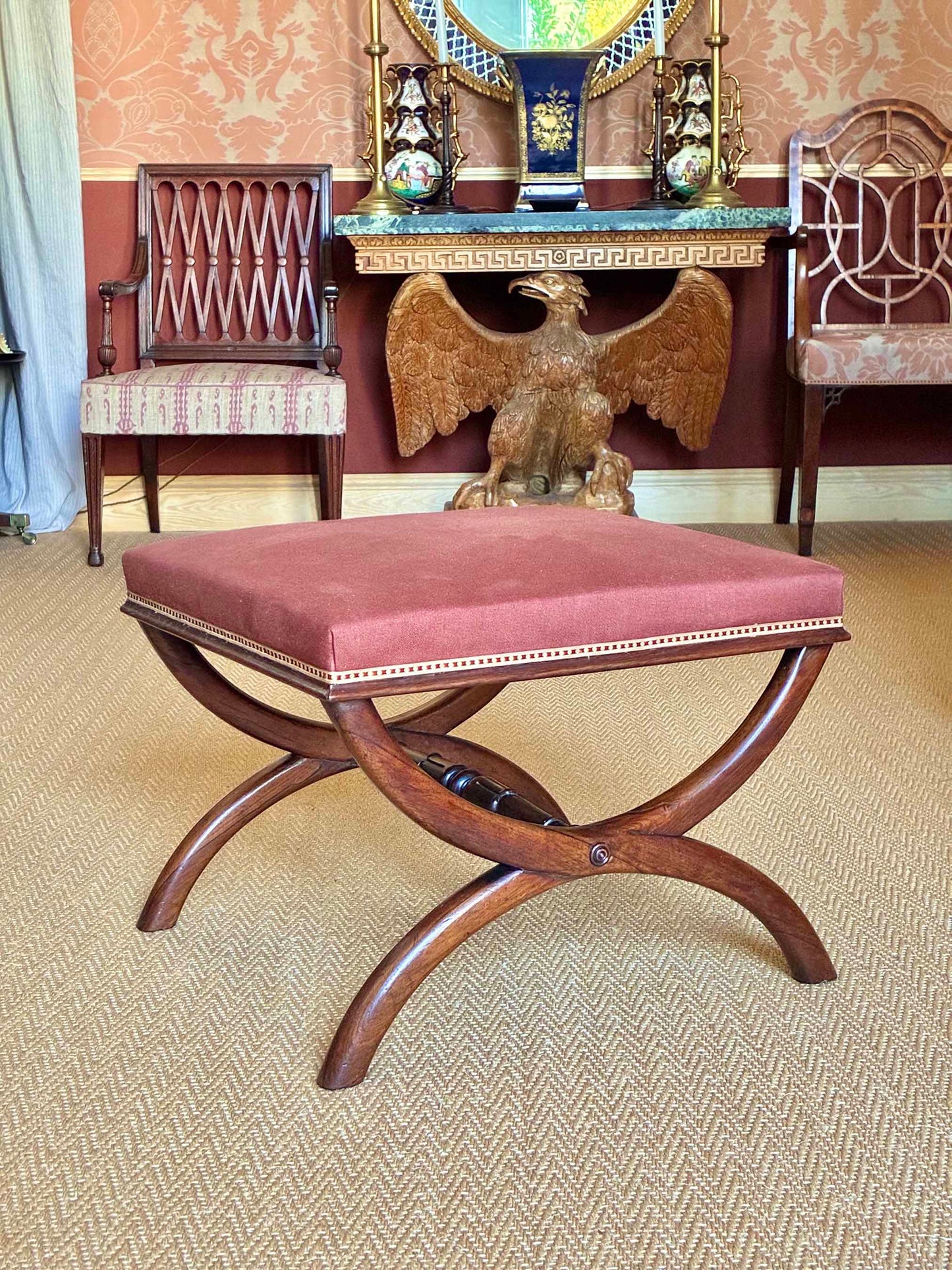 Regency X-Frame Stool