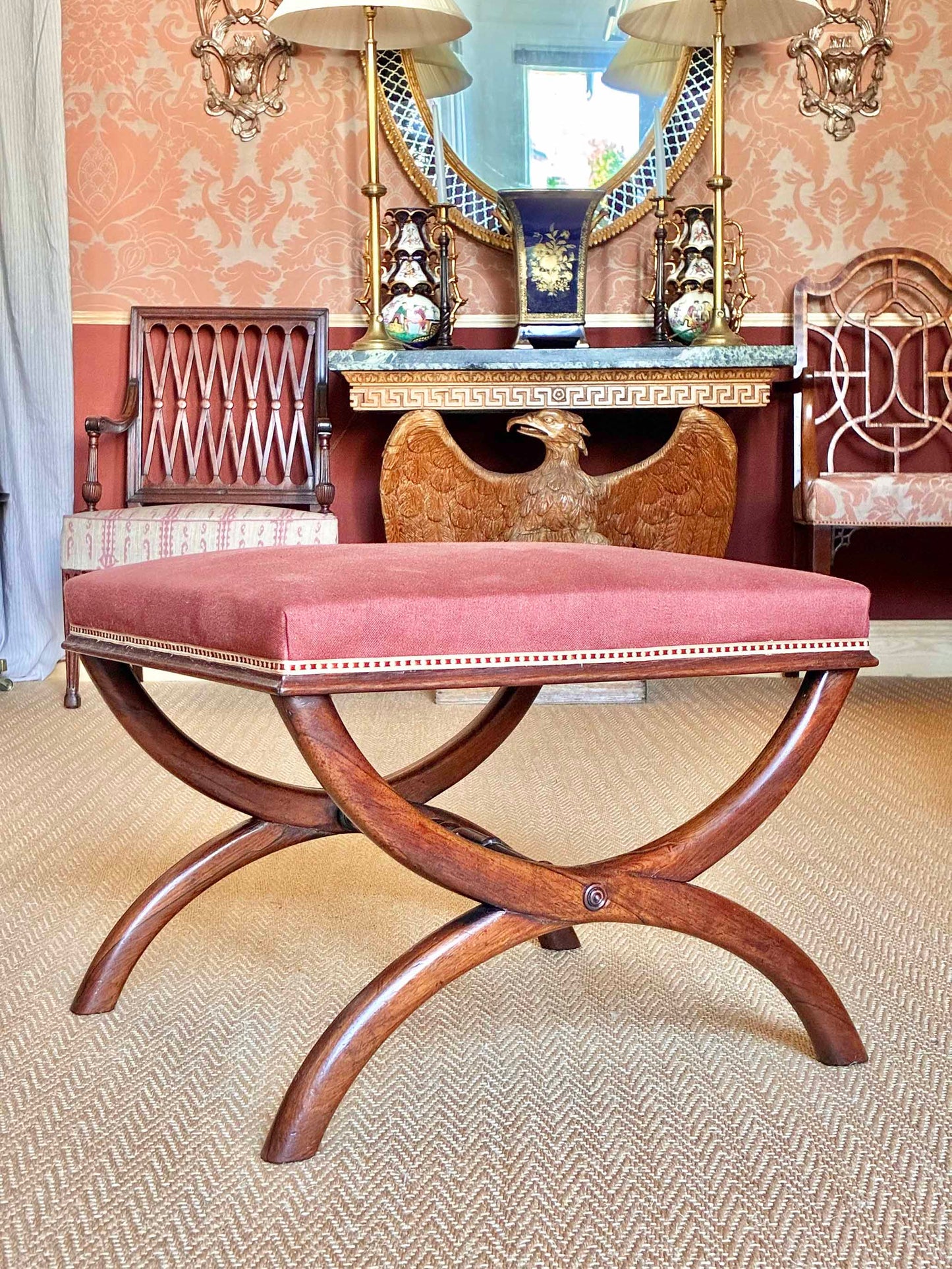 Regency X-Frame Stool