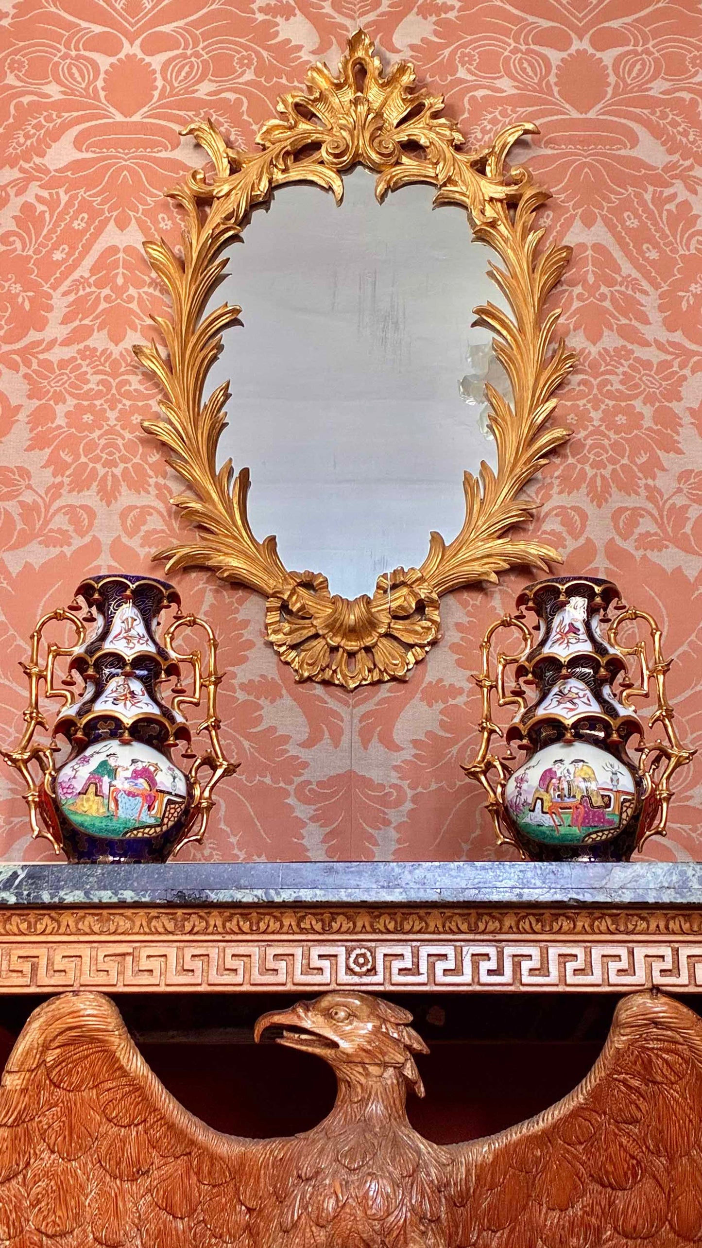 18th Century Style Giltwood Wall Mirror