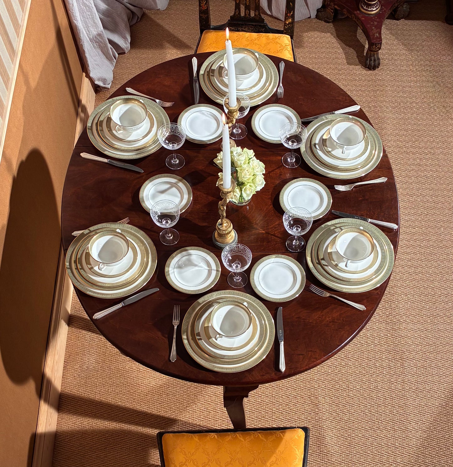 antique 18th century georgian oval dining table