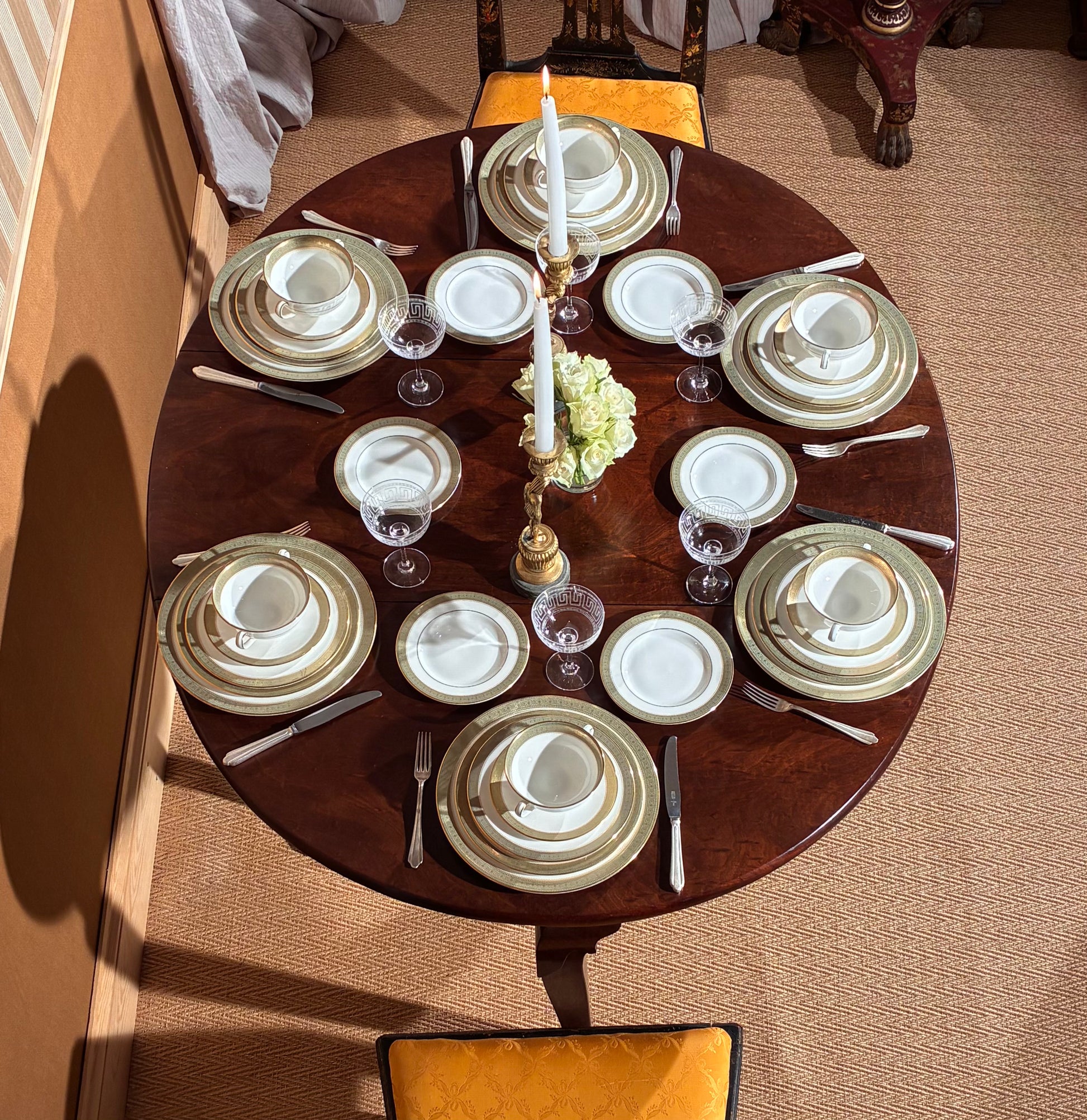 antique 18th century georgian oval dining table