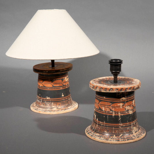 Pair of Grand Tour Plinth Lamps