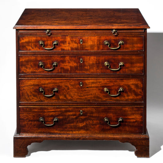 George III Figured Mahogany Chest of Drawers