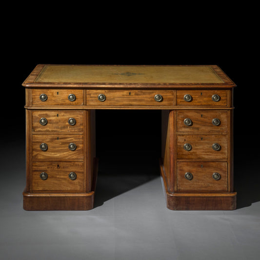 George IV Mahogany Desk or Library Table