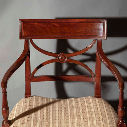 Pair of Regency Klismos Chairs, attributed to Gillows