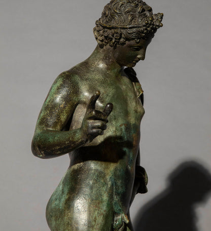 Grand Tour Bronze Figure of Dionysus