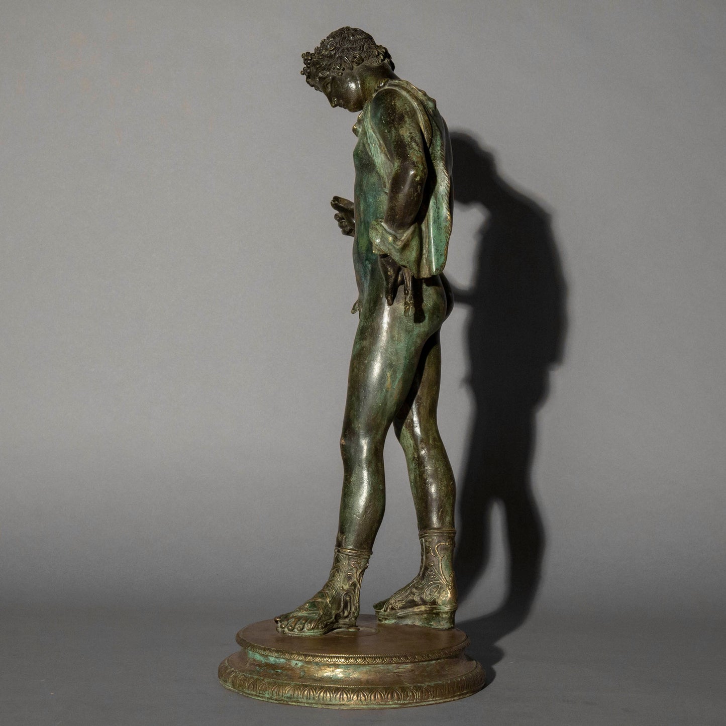 Grand Tour Bronze Figure of Dionysus