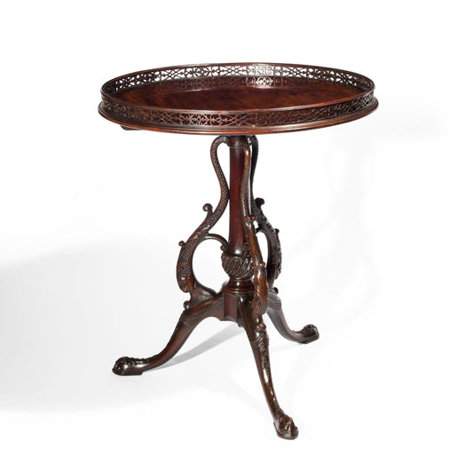 George III Mahogany Tripod Table