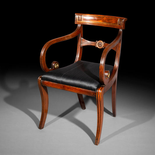 Regency Klismos Armchair
