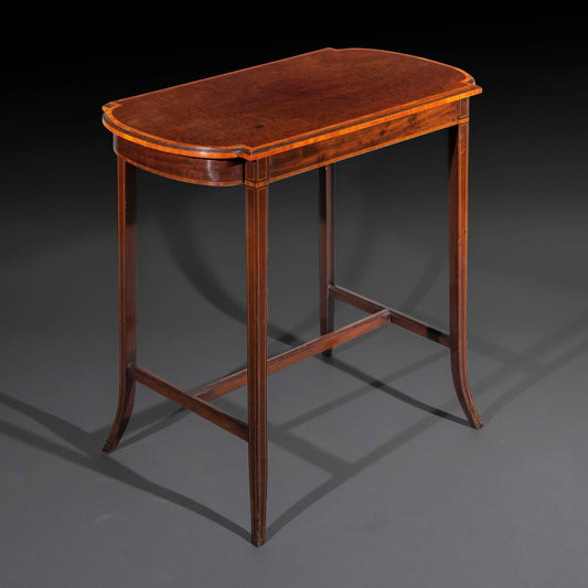 Elegant 19th Century Lamp Table