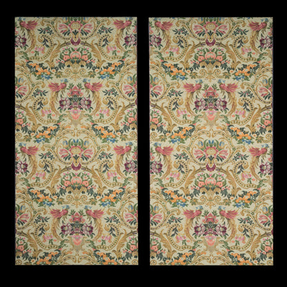 Set of Four Antique Textile Panels