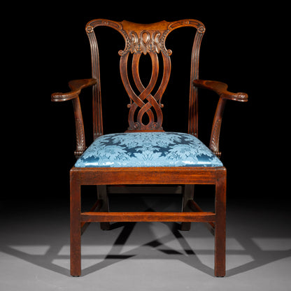 Fine George III Armchair, attributed to John Linnell