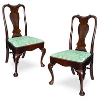 Pair of Irish George II Mahogany Chairs