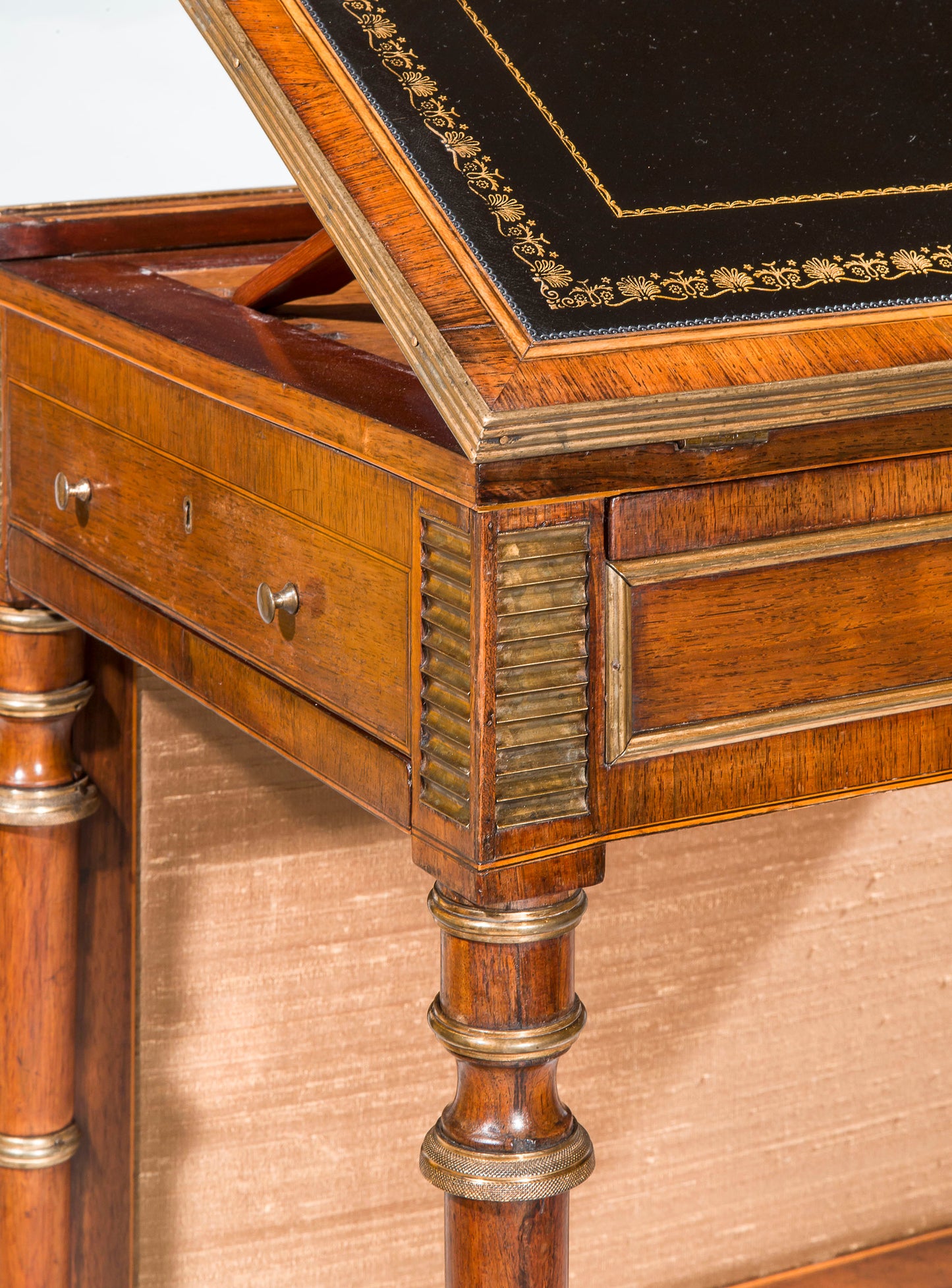 Fine Regency Rosewood Writing Table attributed to John McLean