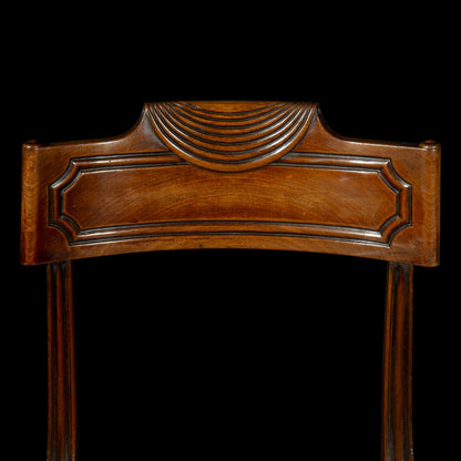 Pair of Regency Klismos Chairs, in the manner of Marsh and Tatham