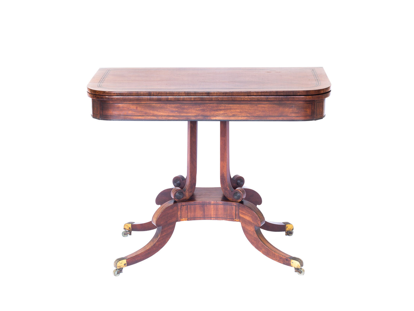 Regency Mahogany Card Table