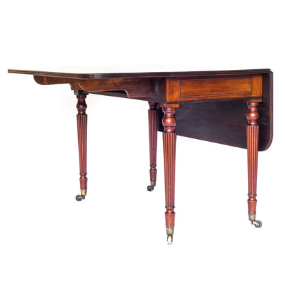 Fine Regency Mahogany Pembroke Table in the manner of Gillows