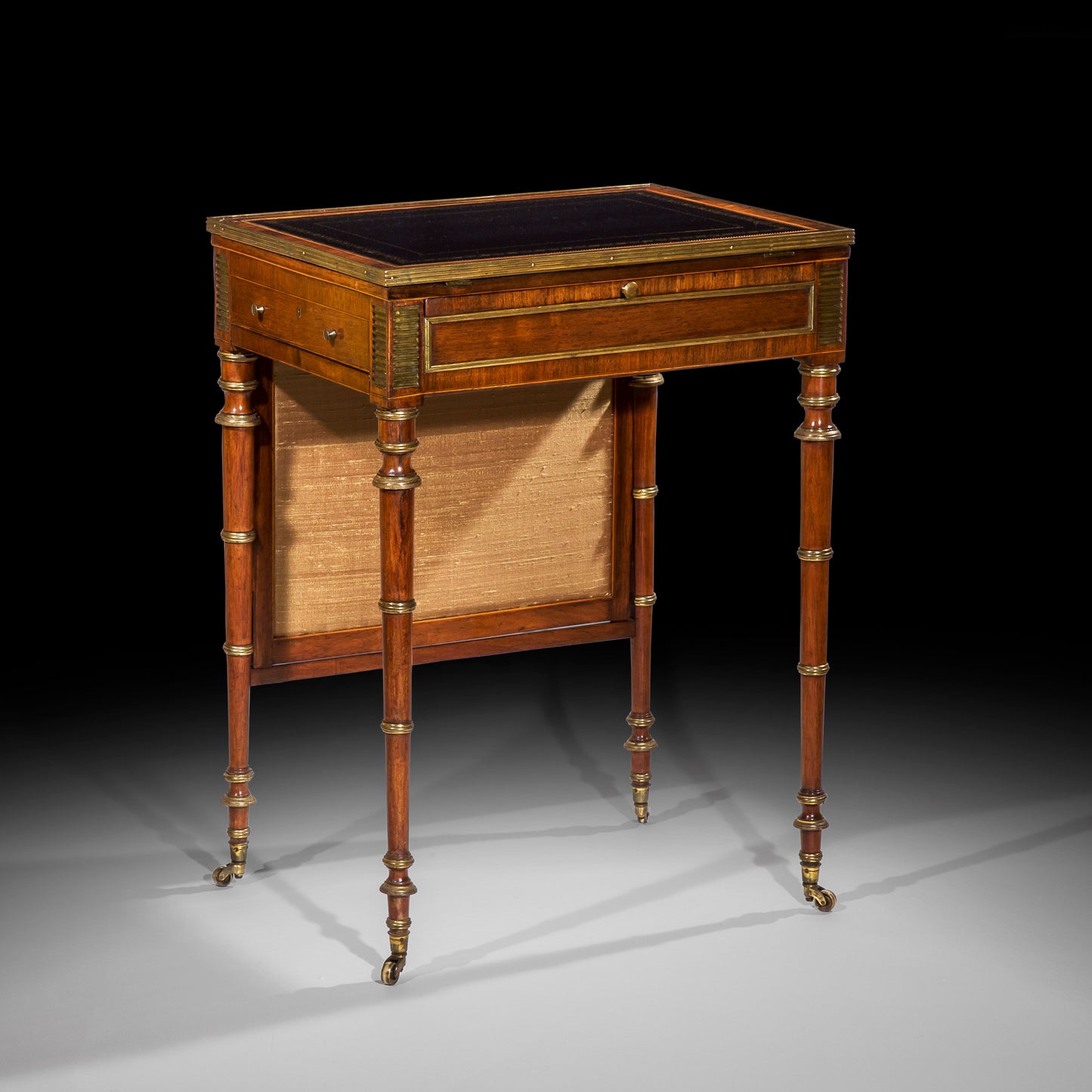 Fine Regency Rosewood Writing Table attributed to John McLean