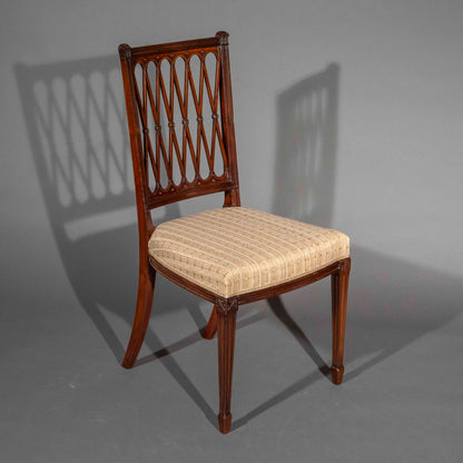 Set of Eight Elegant 19th Century Dining Chairs