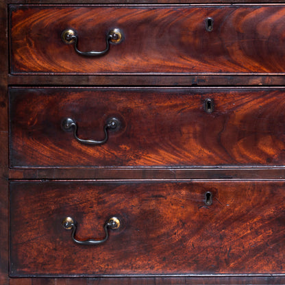 George III Mahogany Bachelor's Chest