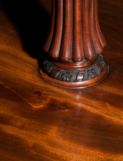 Regency Mahogany Two Tier Round Table, Attributed to Gillows