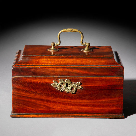 George III Chippendale Tea Caddy