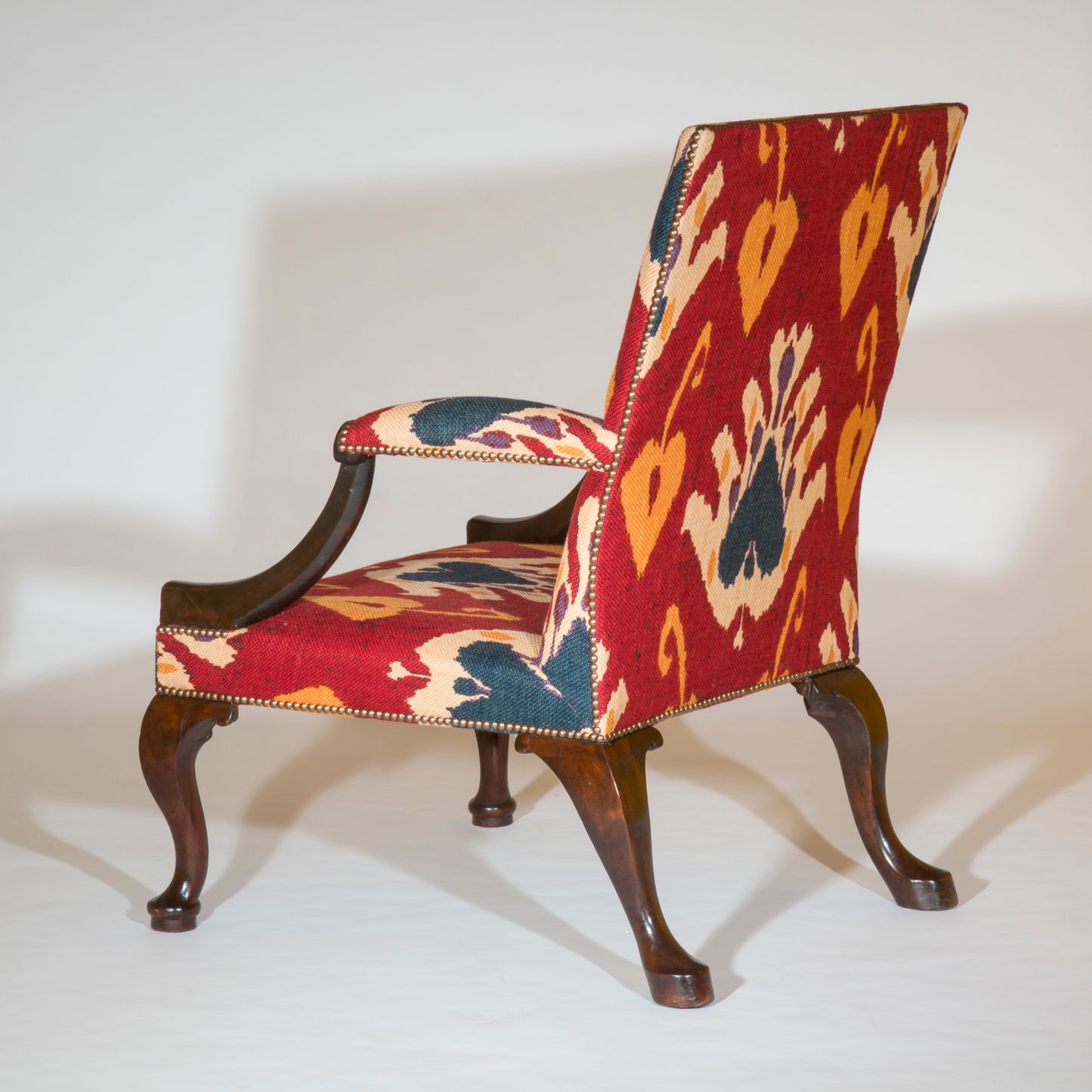 George II Red Walnut Armchair