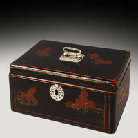 George III Chinoiserie Tea Caddy