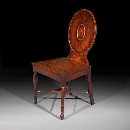 Fine George III Hall Chair, in the manner of Ince and Mayhew