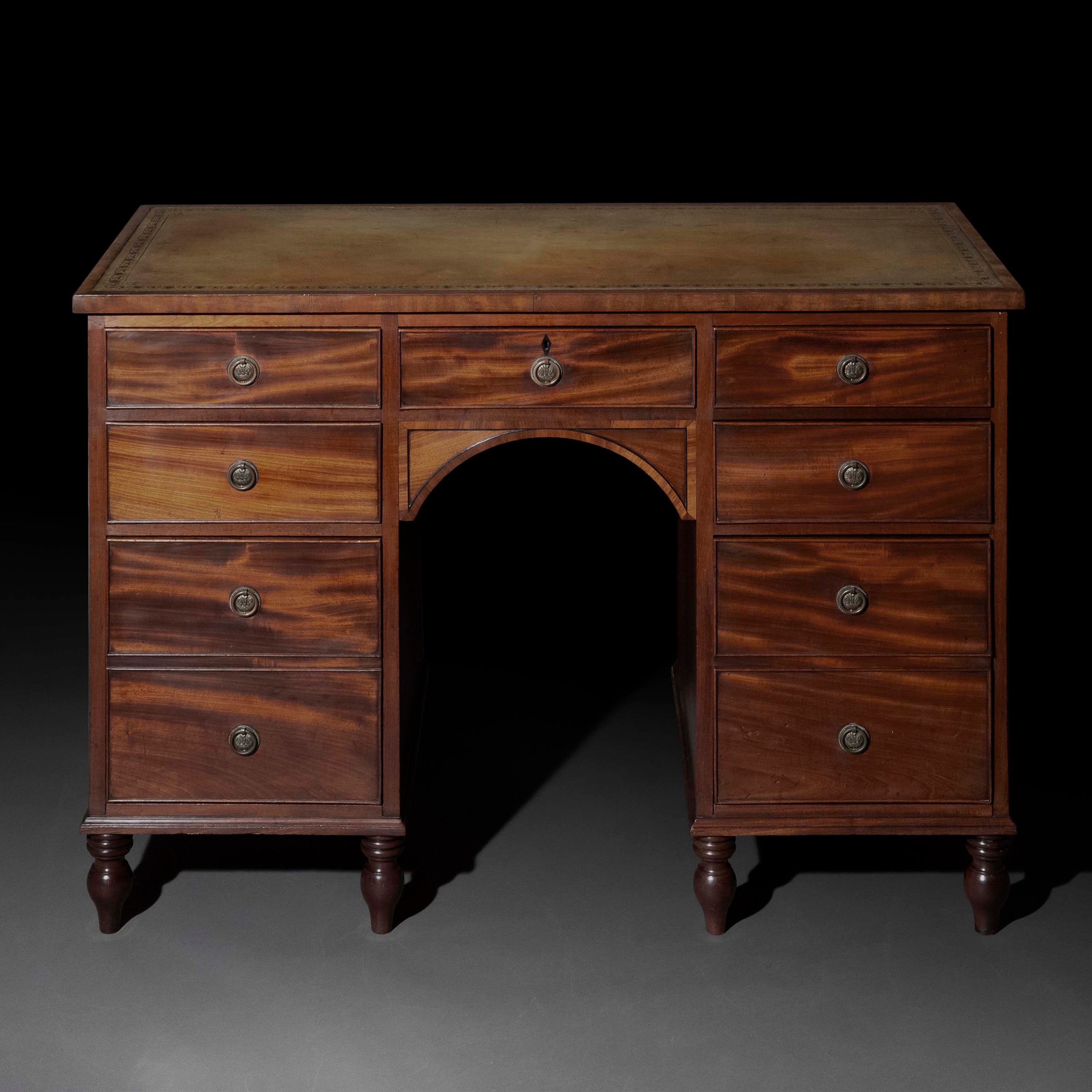 Regency Side or Library Table – Peacock's Finest