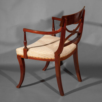 Pair of Regency Klismos Chairs, attributed to Gillows