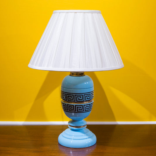 Antique Greek Key Table Lamp