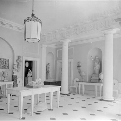 Pair of George III Hall Chairs, attributed to Mayhew and Ince