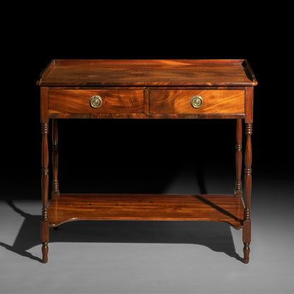 Regency Mahogany Side Table