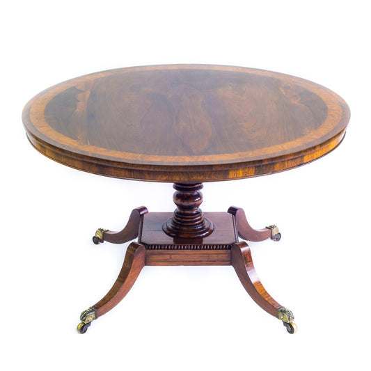 Regency Rosewood Centre Table