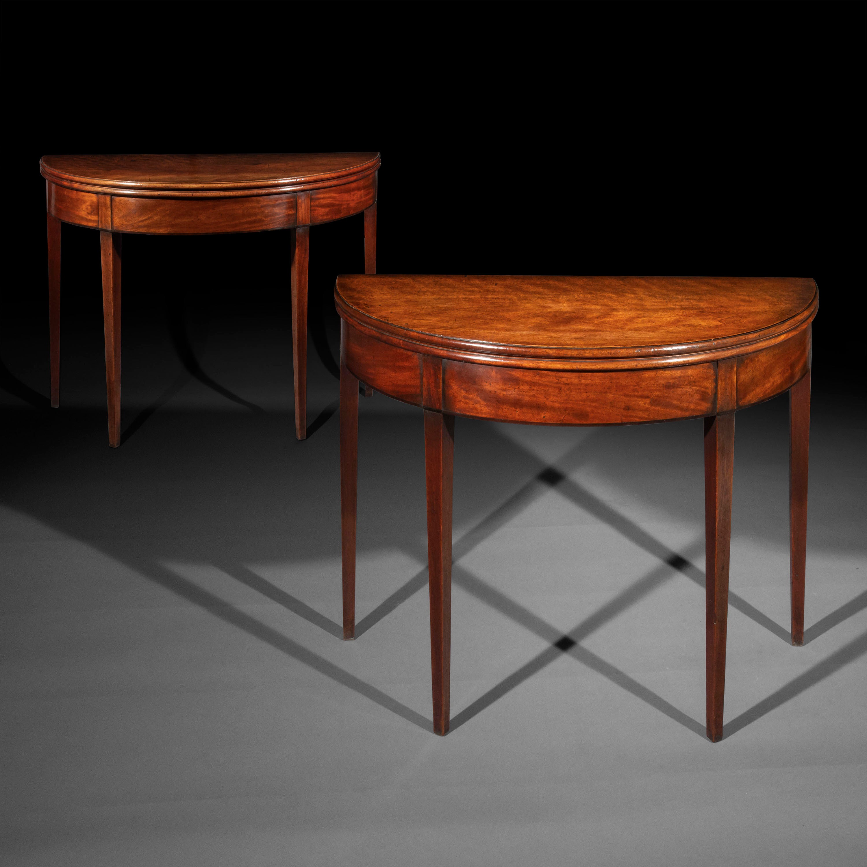 Pair of George III Side Tables – Peacock's Finest