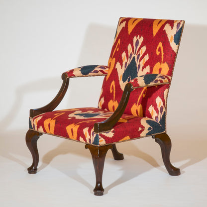 George II Red Walnut Armchair