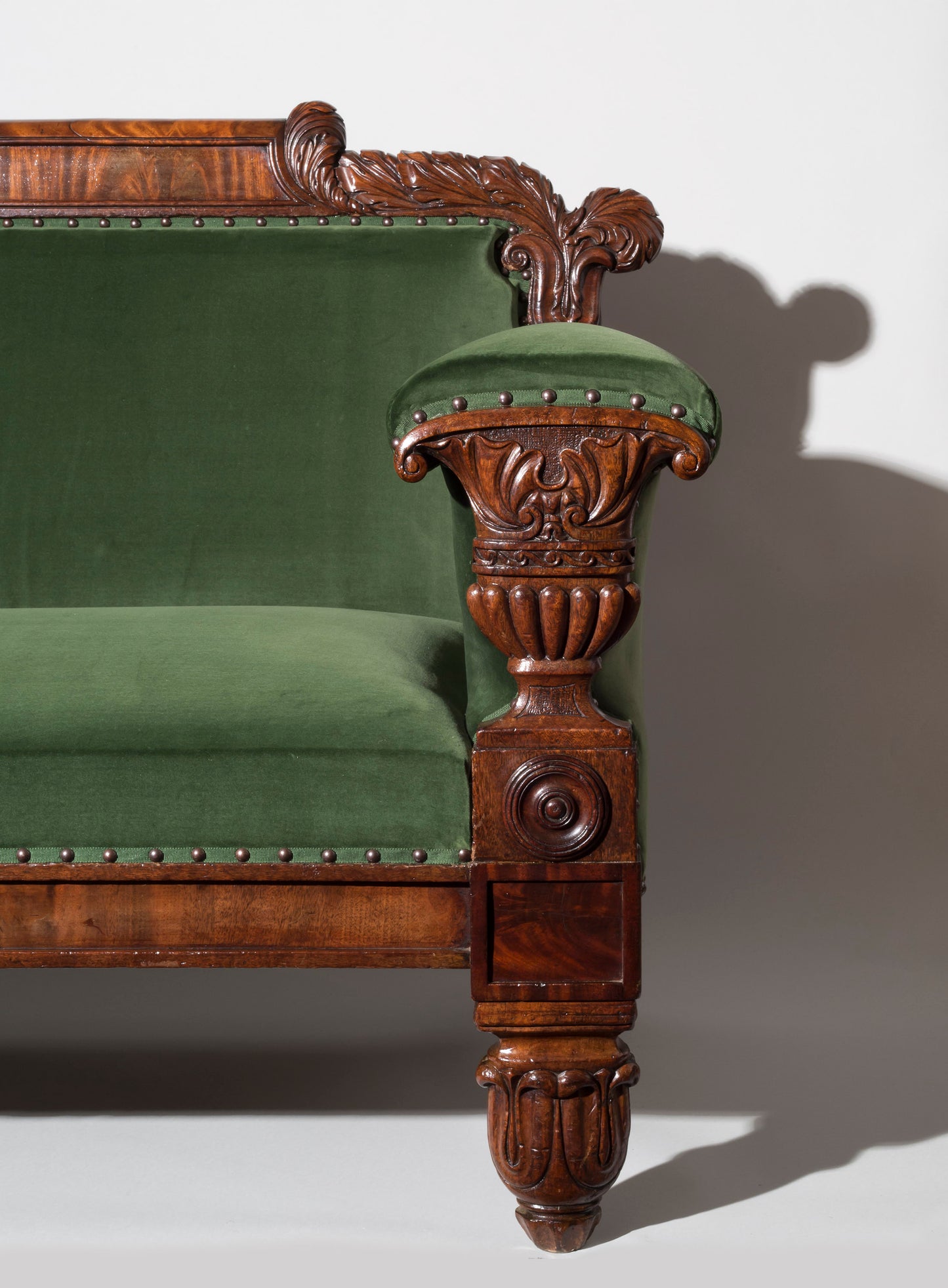 Fine Regency Mahogany Sofa, after a design by John Taylor