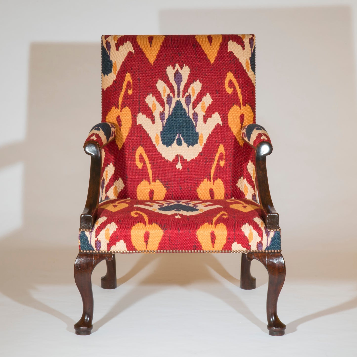 George II Red Walnut Armchair