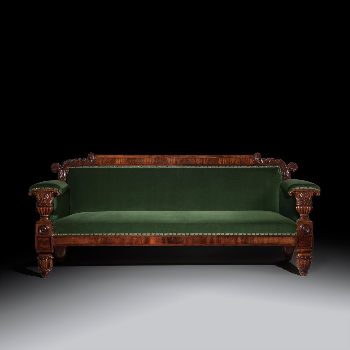 Fine Regency Mahogany Sofa, after a design by John Taylor