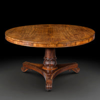 Regency Rosewood Circular Table