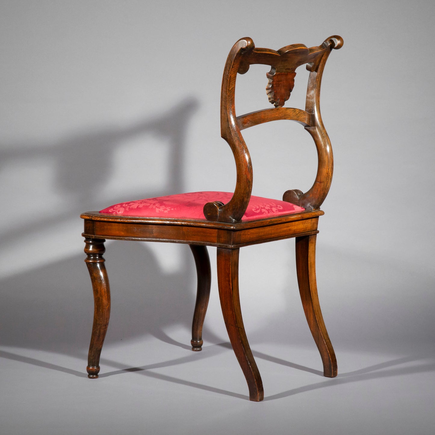 Pair of Antique Regency Klismos Chairs, Scottish circa 1810