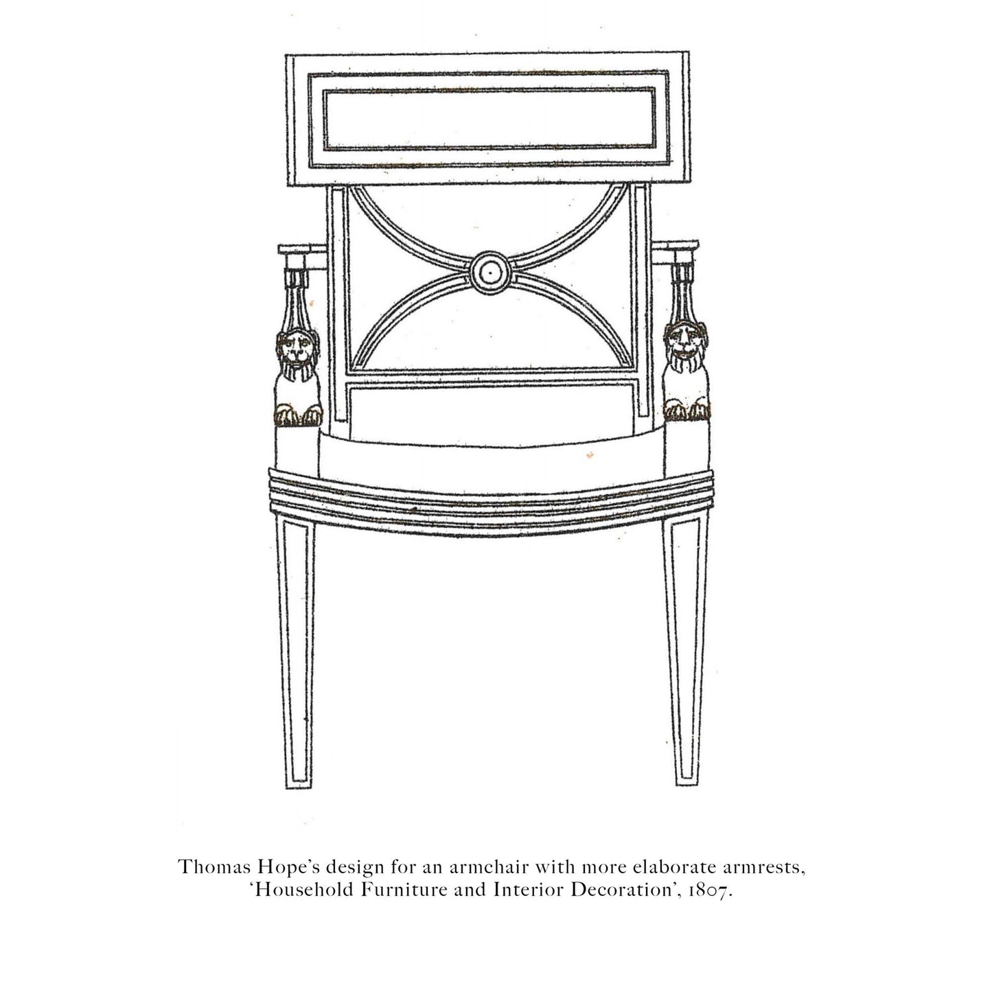 Pair of Regency Klismos Chairs, attributed to Gillows