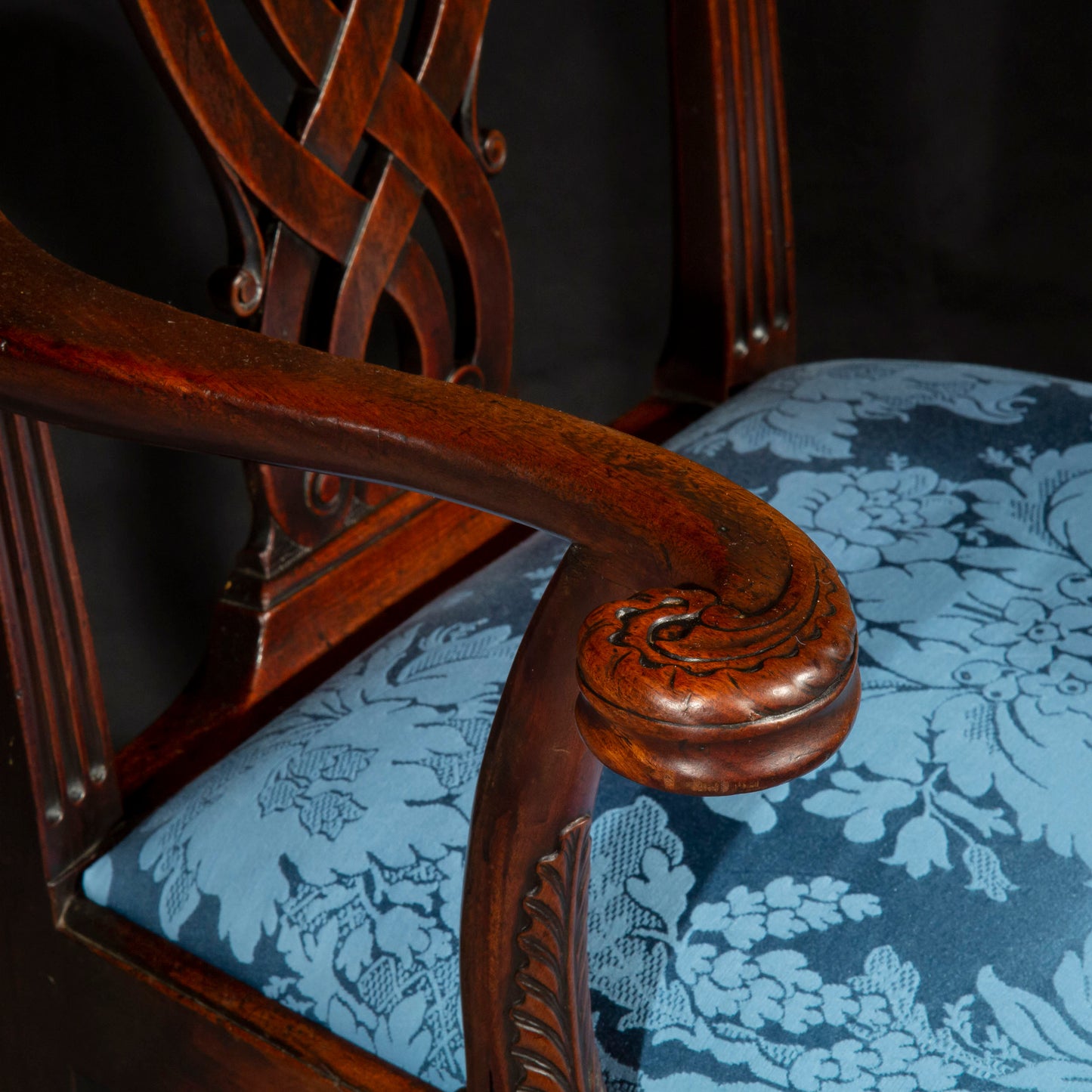 Fine George III Armchair, attributed to John Linnell