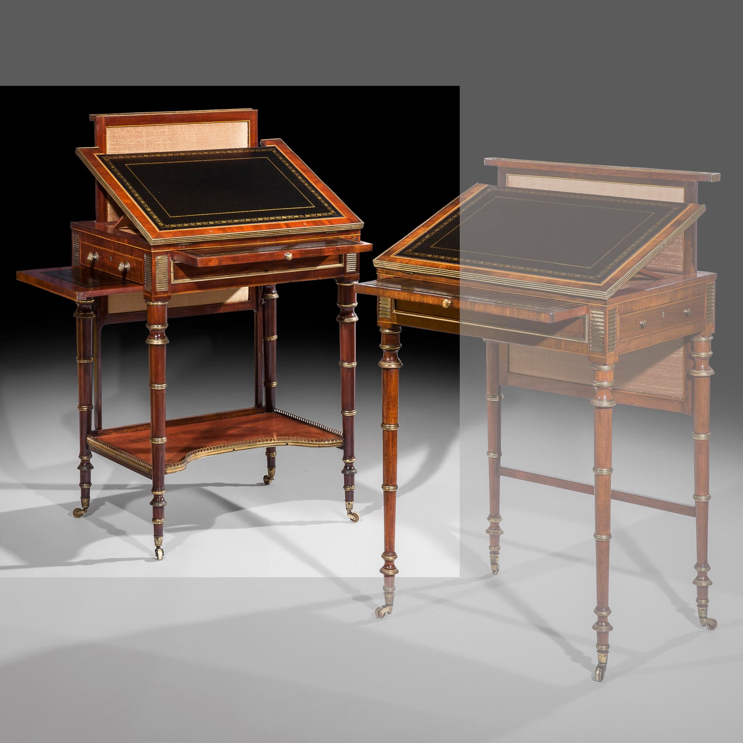 Fine George III Mahogany Writing Table attributed to John McLean