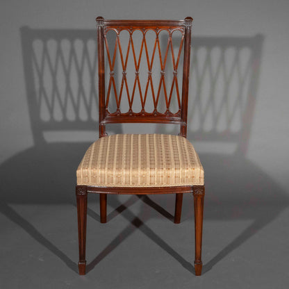 Set of Eight Elegant 19th Century Dining Chairs