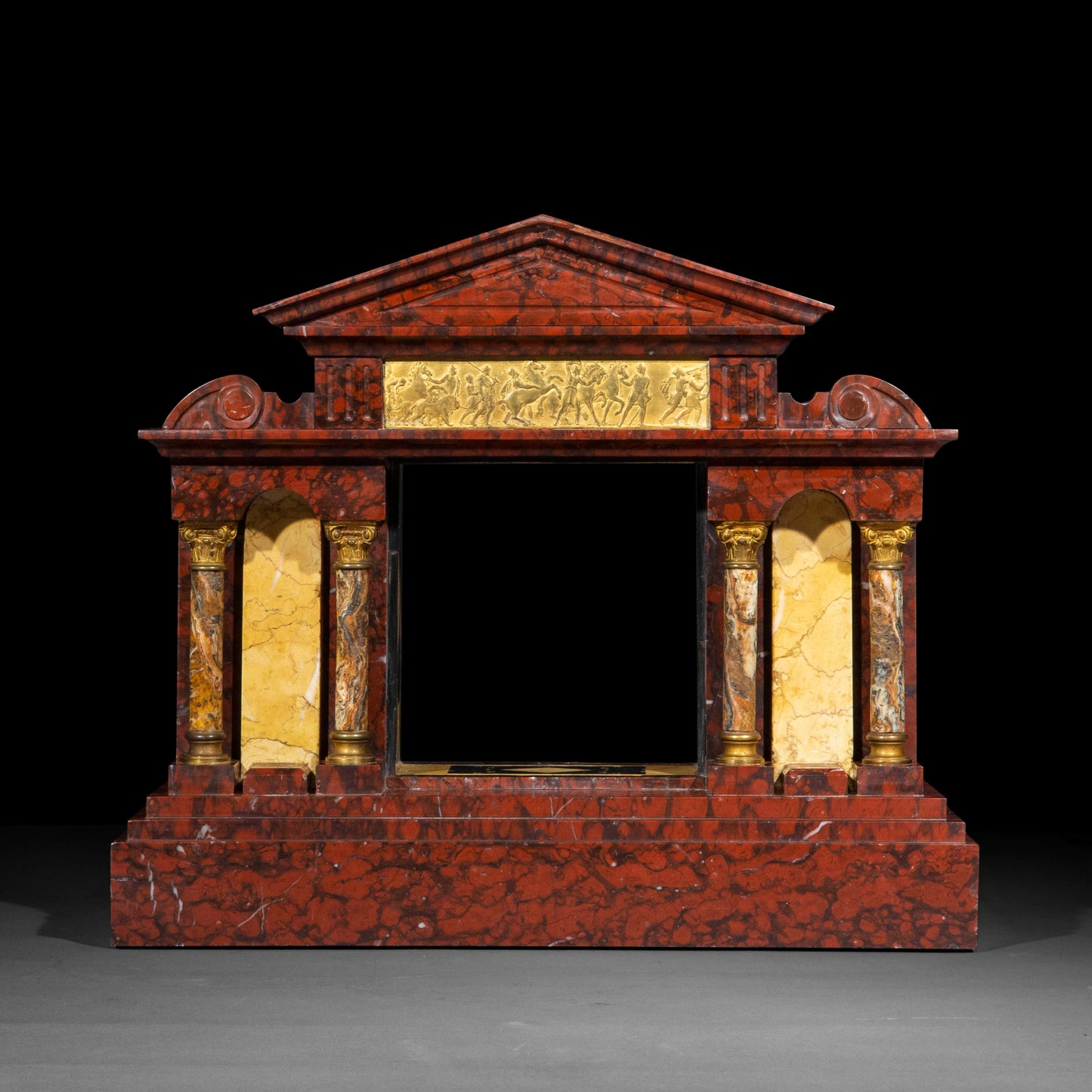 19th Century Marble Architectural Model