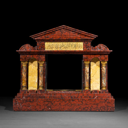 19th Century Marble Architectural Model